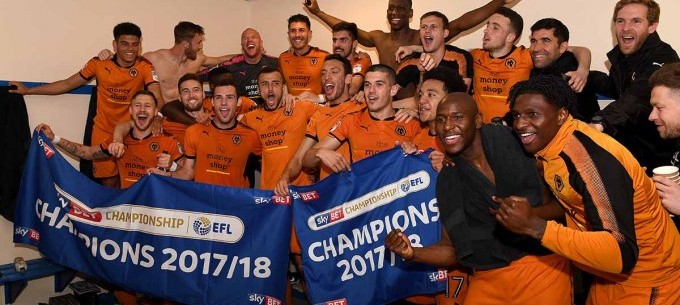 Image: BACK TO THE EPL! WOLVERHAMPTON ARE PROMOTED!