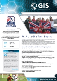 RYSU U12S ENGLAND TOUR