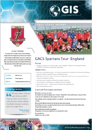 GACS SPARTAN ENGLAND TOUR